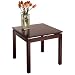 Linea End Table - Dark Espresso