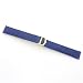 Blue Genuine Lizard Strap 15mm