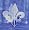 Individually Hand Etched Fleur De Lis Red Wine Glass 7 1/4"H Set / 4
