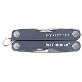 Leatherman 80080003K Squirt P4 Storm Gray Multitool with Small Pliers