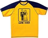 GAME OVER Marriage Champion Brand Colorblock Tee