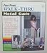 Four Paws Walk Thru Gate Metal 35-39Wx36H