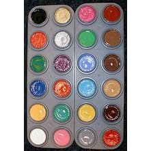 Waterbased Palette (Grimas 24 colours) - Standard colours inc. gold and silver