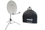 Satgear 65cm Portable Satellite Kit - Off-White Dish