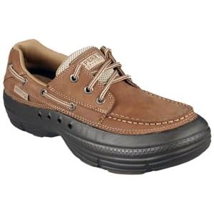 Buy Sperry Mens Deck Lite 3 Eye Dark Brown LE Casual by Sperry Top-Sider