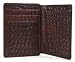 Men's Front Pocket Wallets | Bosca Men's Wallets - Bosca Kings Creek Front Pocket Id Wallet Brown