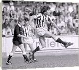 Box Canvas Print of Cambridge v Newcastle United Football 1984 from MirrorPrintStore