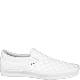 Vans Classic Slip On Tru Wht/wht Chk - 8 Uk