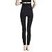 Franato Maternity Women's Full Length Leggings Fit Belly Mama Pants Black