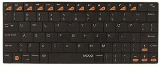 Rapoo E6300 Ultra-thin Bluetooth v3.0 iPad Wireless Keyboard (Black)