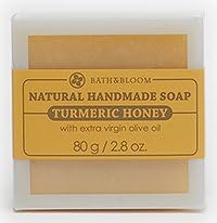 Bath &amp; Bloom Turmeric Honey Natural Soap 2.8 oz. (2 Pack)
