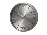 Modern Metal Wall Clock Aluminum Dial