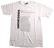 ENGINE DOWN - Computer Text - White T-shirt