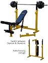 Bodymax CF520 Elite Folding Standard - Olympic Bench