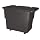 Dixie Poly Polytheylene Box Cart, 500 lbs Load Capacity