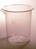 GRADUATED BEAKERS PMP PLASTIC CLEAR 250ML