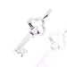 925 Sterling Silver Jewelry, Key Designed Charm, Adjustable Fit, Plus Free Special Gift Pouch