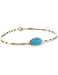 Bronze Bangle Bracelet, 7.25"