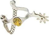 Abetta Horsehead Show Spurs - Chromed - Men's