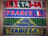 FRANCE 23 x 4 inches Mini Soccer Football SCARF Suction Cup Car NEW