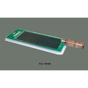 Chinese Cleaver With Wooden Handle - 3-1 2 Wide by 