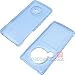 Clear Blue Shield Protector Case for SanDisk Sansa View