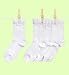 5 Pairs of Sparkle Bow School Socks
