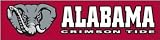 Alabama Crimson Tide 8 Foot Applique and Embroidered Banner NCAA College Athletics Fan Shop Sports Team Merchandise