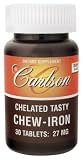 Carlson Laboratories - Chew Iron, 27 mg, 30 tablets