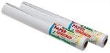 2 White Paper Rolls