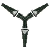 Garden Water Features & Outdoor Fountains item: Laguna Y-Connector Supplied with 3 Click-Fit Connectors, 1-1/4-Inch