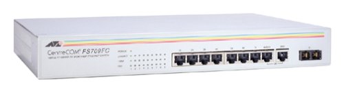 Allied FS709 8xRJ45 10/100 +1xSC Switch