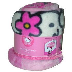 Hello Kitty Micro Fiber 50″ x 60″ Throw