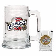 Cleveland Cavaliers Boilermaker Set (15 oz. Mug and 2 oz. Shot Glass)