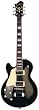 Hagstrom Super Swede Electric Guitar (Left Handed, Black Gloss)