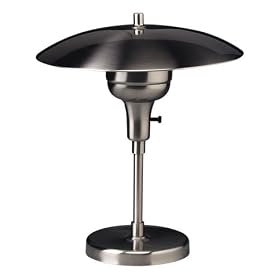 Art Specialty Art Deco Desk Lamp, Straight Arm, Black by Art Specialty Company Inc