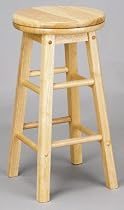Living Accents Swivel Top Bar Stool