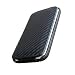 Housse etui aspect carbone pour Apple Iphone 3g 3gs - rabat integral