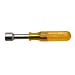 Xcelite P10 Compact Standard Drilled Nutdriver, 5/16" Hole Depth, 1-9/32" Working Length, Amber Handle