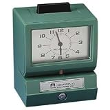 Acroprint 125-AR-3 Manual model 125 time recorder, imprints day/1-12 hours/minutes