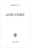 Lev�e d'�crou (livre non massicot�)
