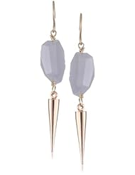 Gemma Redux Blue Lace Agate Dafne Earrings