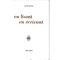 En lisant, en �crivant