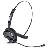 Emerson Comfort Fit Wireless Bluetooth Headset - Retail Packaging - Black