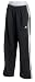 Adidas Girl's 3-Stripe Tricot Pant , Black/White,Medium