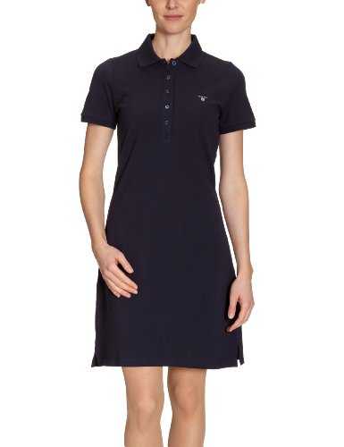 GANT Damen Kleid (knielang) 403402, Gr. 44 (XXL), Blau (MARINE) Preisvergleich