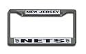 New Jersey Nets Chrome License Plate Frame