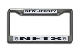 New Jersey Nets Chrome License Plate Frame