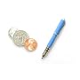 Piccolo Pen, in Periwinkle, by Xonex - World's Smallest in-Book Wallet Demi Pen.