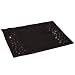 Kitchen Dining Tables | Black Dining Tables - Sylvania 72442 LED Lighted Placemat, Black with White Decorative LEDs